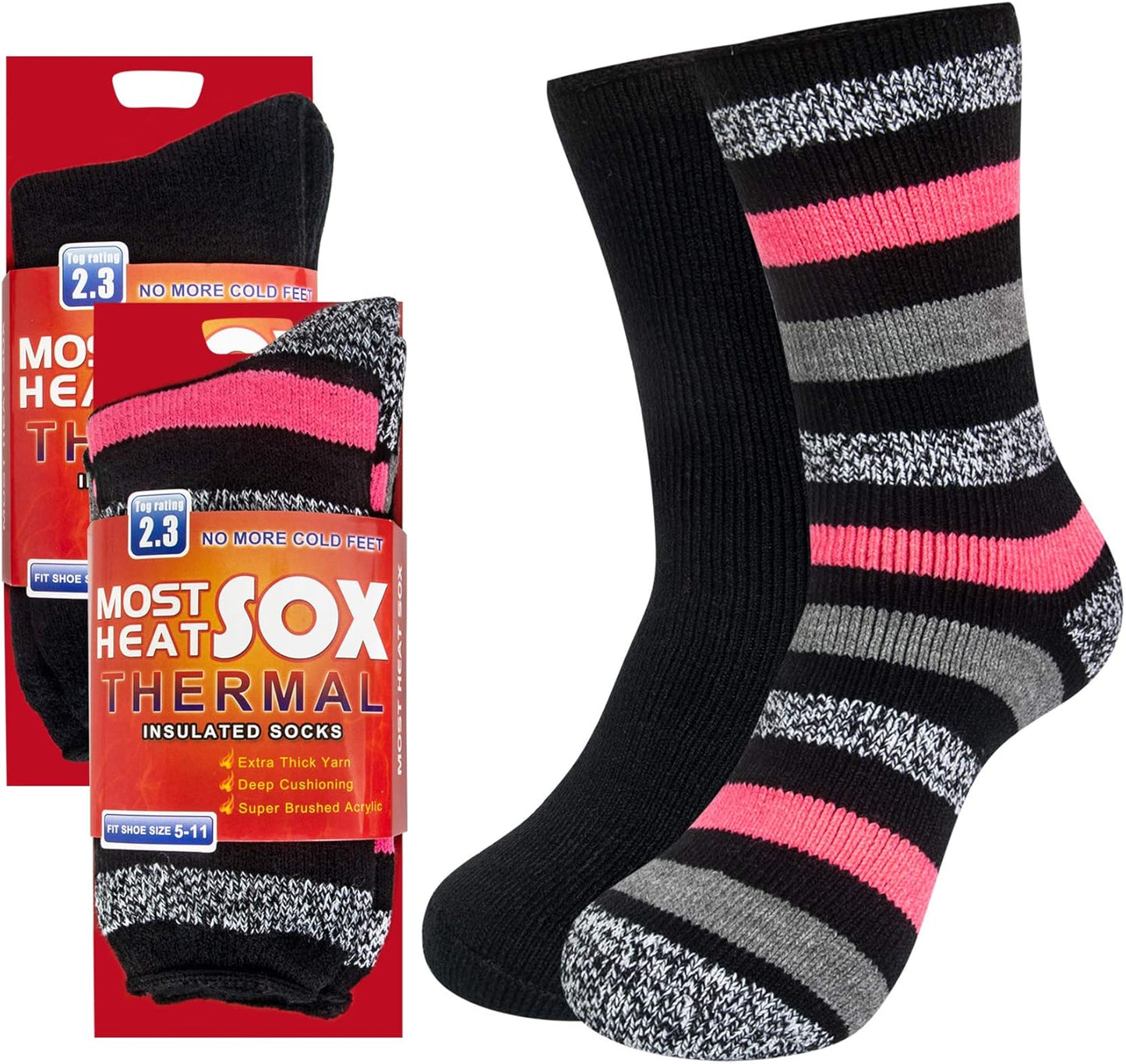 Women’s Thermal Winter Socks – Warm & Cozy for Cold Weather & Outdoor Adventures