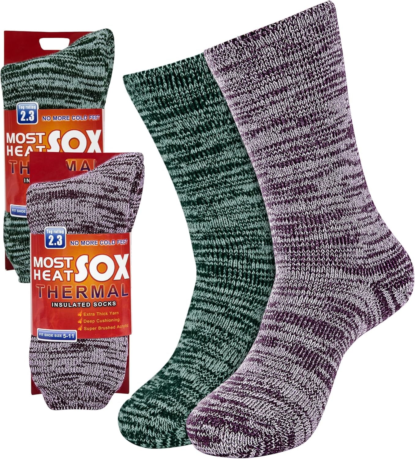 Women’s Thermal Winter Socks – Warm & Cozy for Cold Weather & Outdoor Adventures