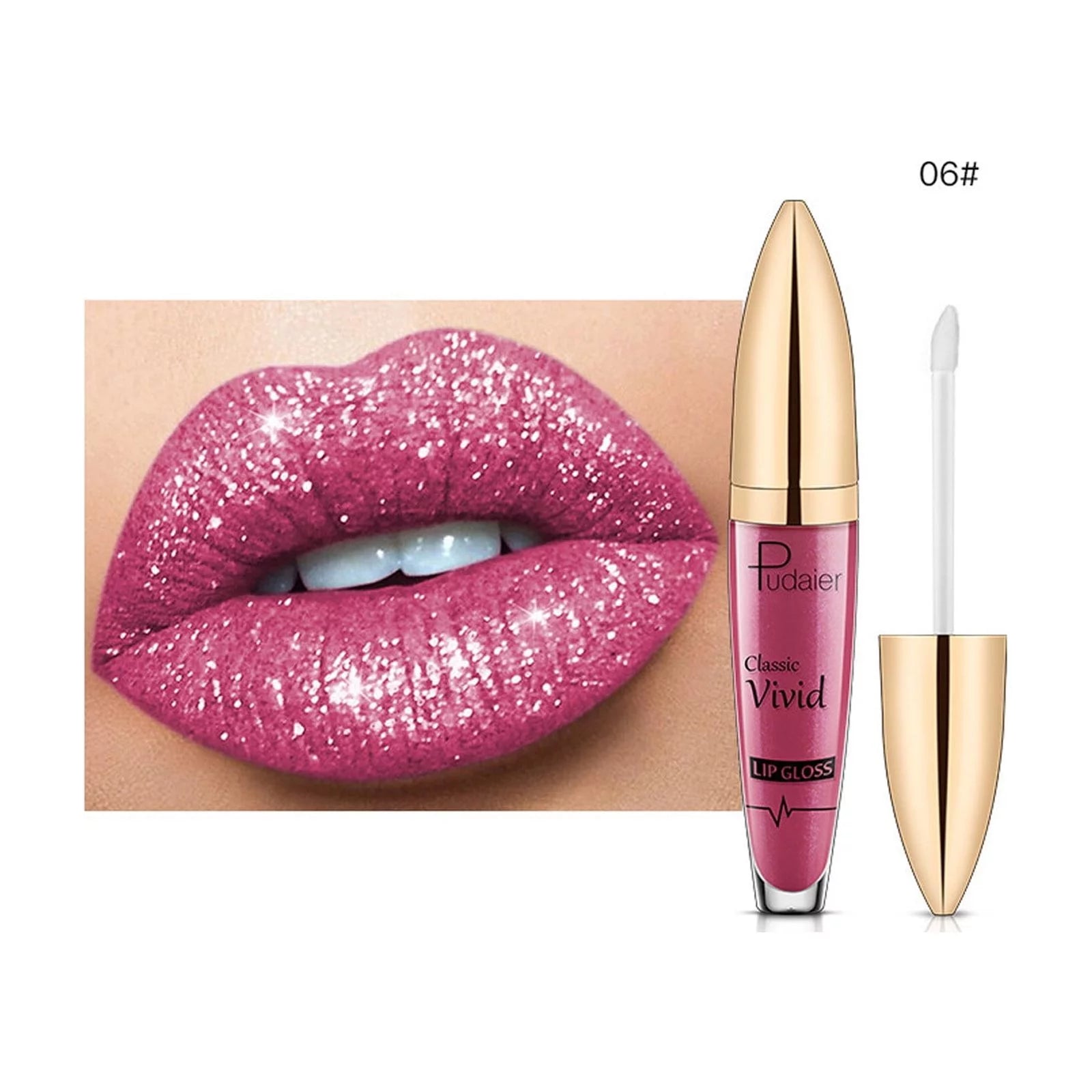 Diamond Shiny Glitter Lip Gloss