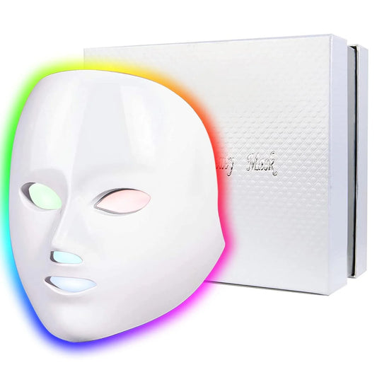 7-Color LED Light Therapy Face Mask