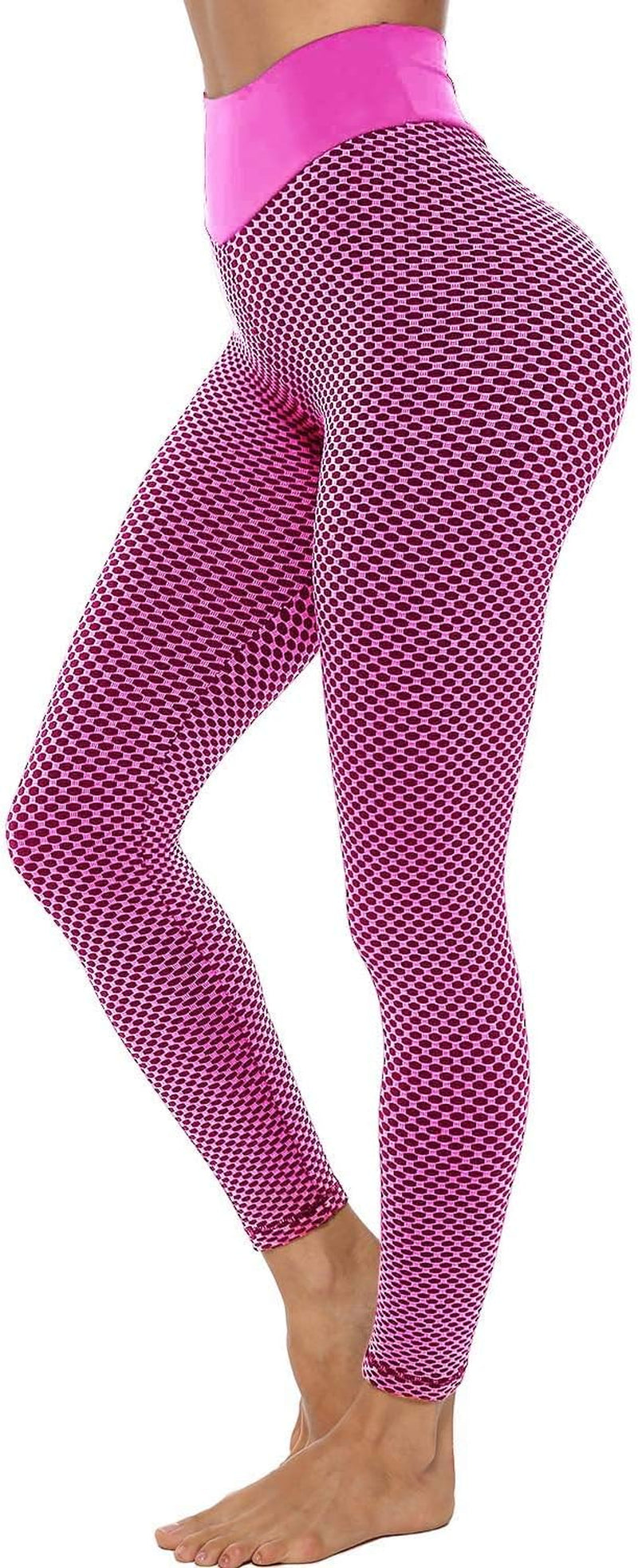 Butt Lifting anti Cellulite Leggings for Women High Waisted Yoga Pants Workout Tummy Control Sport Tights