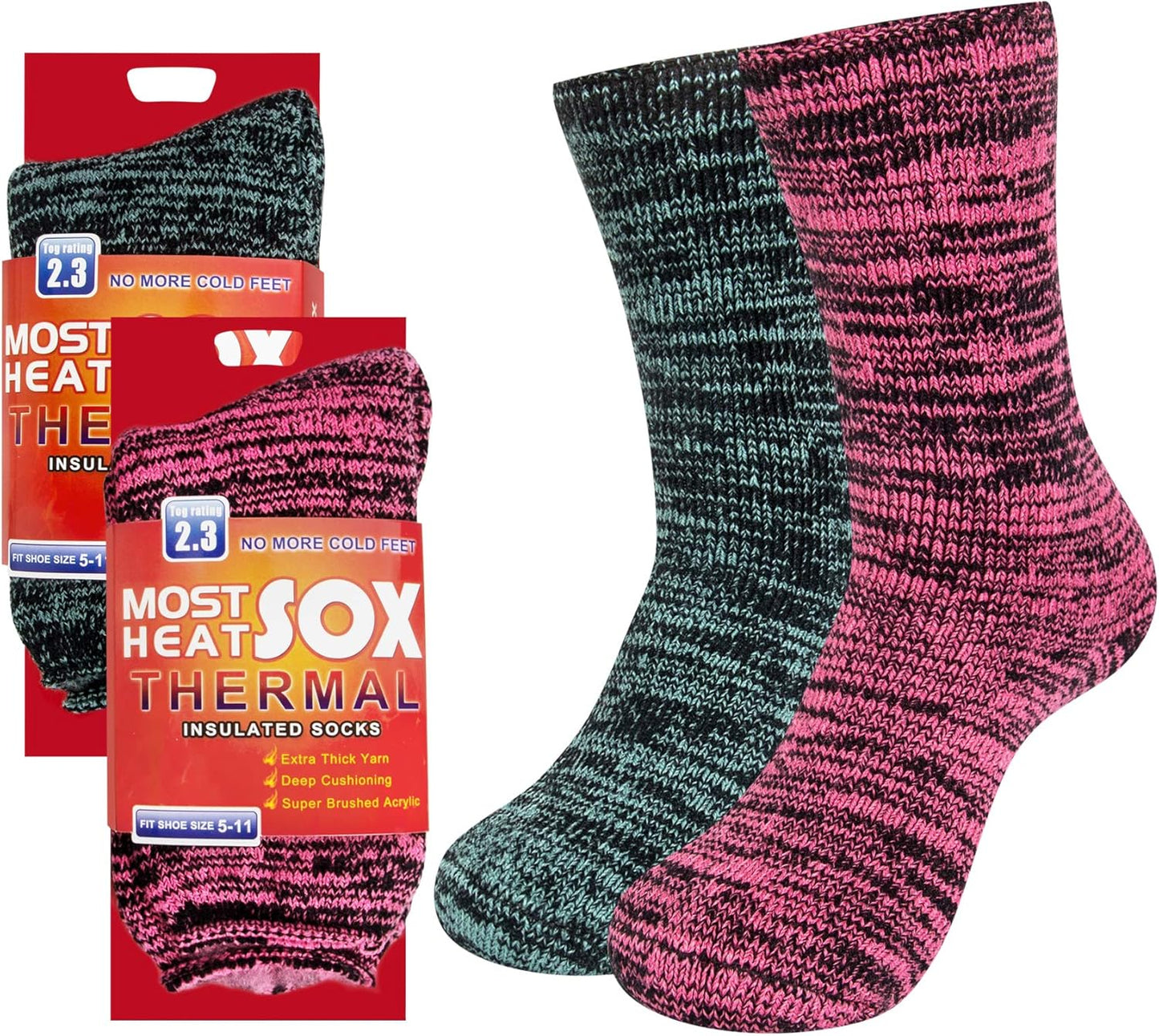 Women’s Thermal Winter Socks – Warm & Cozy for Cold Weather & Outdoor Adventures