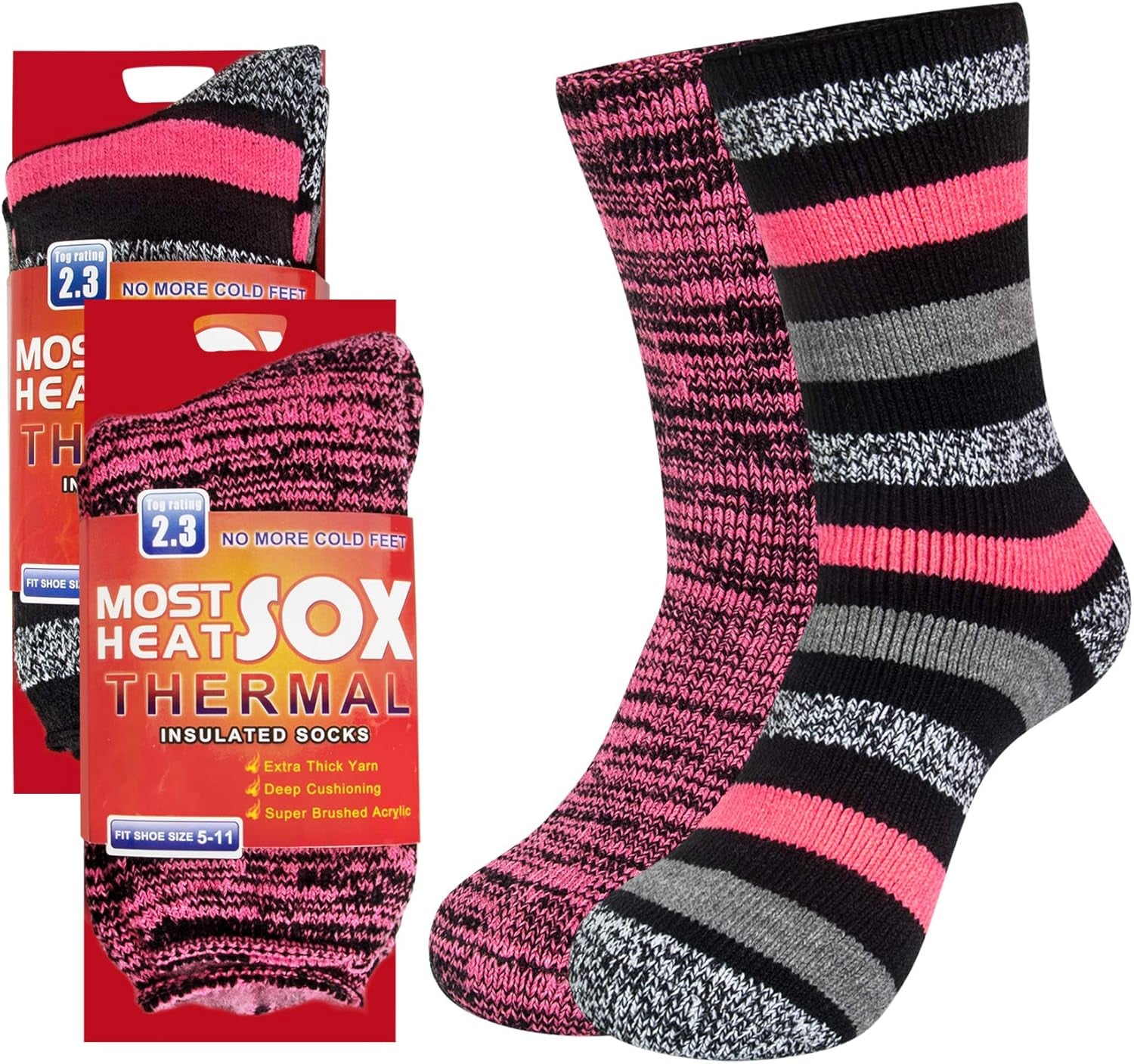 Women’s Thermal Winter Socks – Warm & Cozy for Cold Weather & Outdoor Adventures