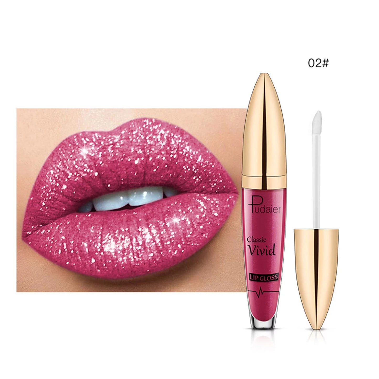 Diamond Shiny Glitter Lip Gloss