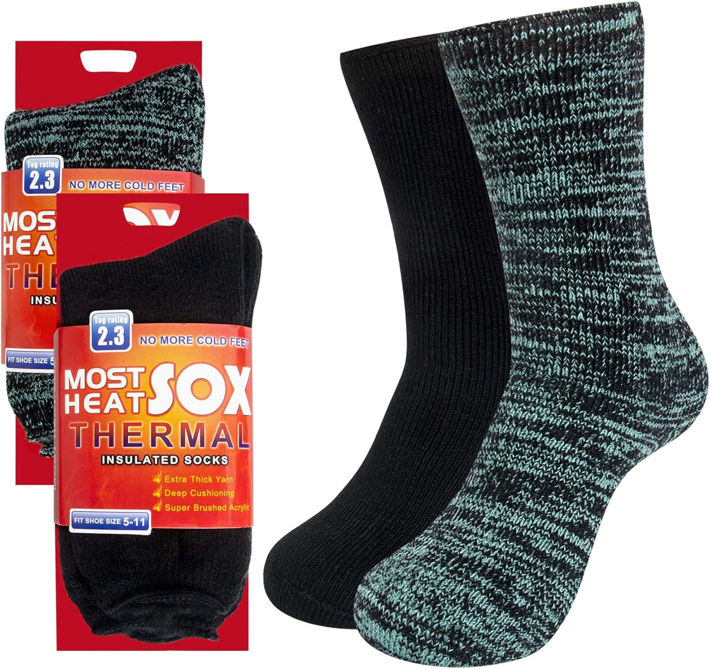 Women’s Thermal Winter Socks – Warm & Cozy for Cold Weather & Outdoor Adventures