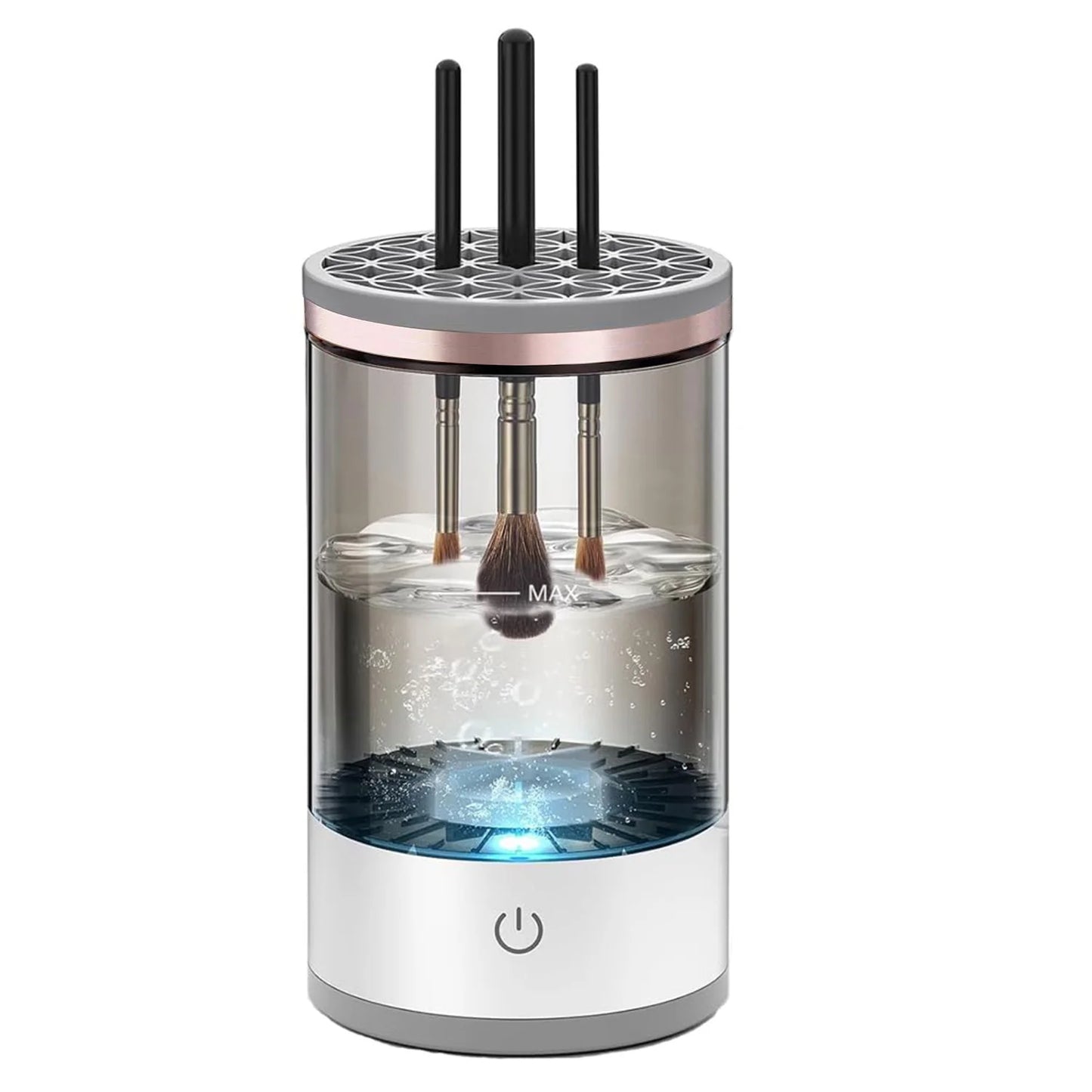 Automatic Makeup Brush Cleaner: Electric Spinner for All Brush Sizes